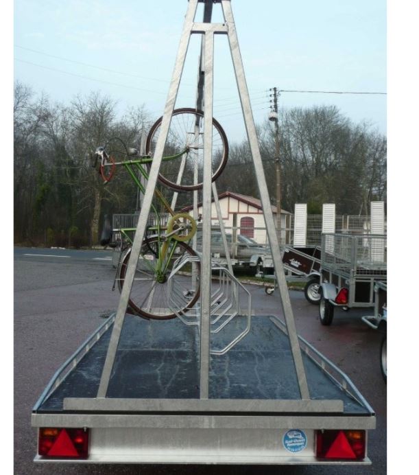 Remolque para transportar 30 bicicletas - Imagen 2