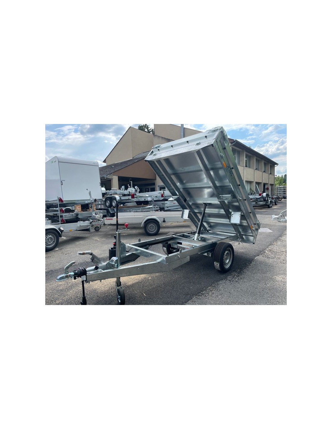 Remolque Benne 1300 kg 256 x 148 LIDER 42575 PTC 750/1350 kg - Imagen 6